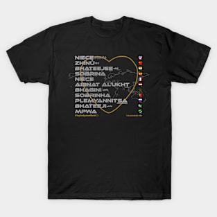 NIECE: Say ¿Qué? Top Ten Spoken (World) T-Shirt